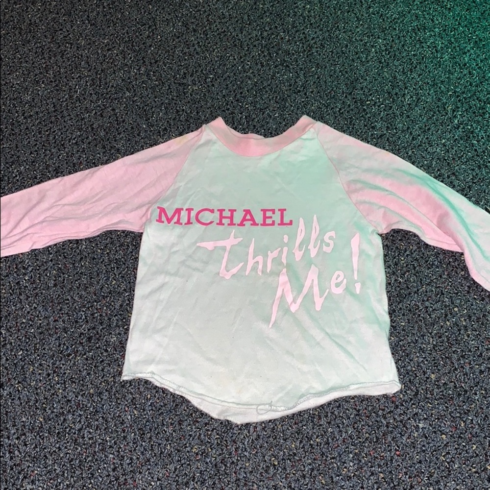 Vintage Michael Jackson 2-3 Toddler 80s kids shirt
